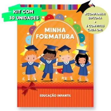 Imagem de Kit 30 Unidades-Minha Formatura Educação Infantil - Kit de Livros, 3