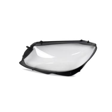 Imagem de L/r capa transparente para farol de carro, abajur para lente de farol compatível com benz w205 c180 c200 c260l c280 c300 2019-2020(Left)