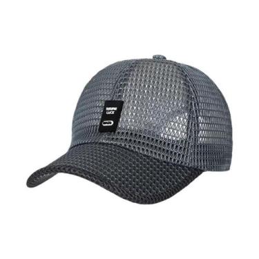 Imagem de Boné De Beisebol Masculino Respirável De Malha Para Verão, Chapéu De P