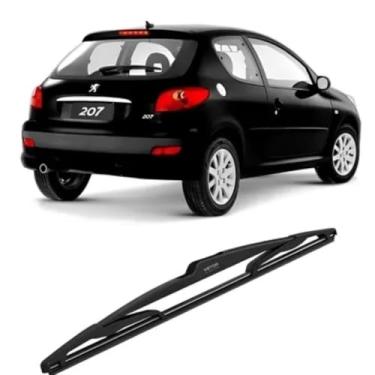 Imagem de TIGER AUTO - PALHETA LIMPADOR PARABRISA TRASEIRO EM SILICONE - COMPATÍVEL PGT 207 2008>2014 - ENCAIXE ESPECÍFICO DTL