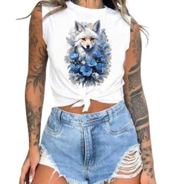 Imagem de Cropped T-Shirts Feminino Estampado Várias Estampas 40 - megan basic, 