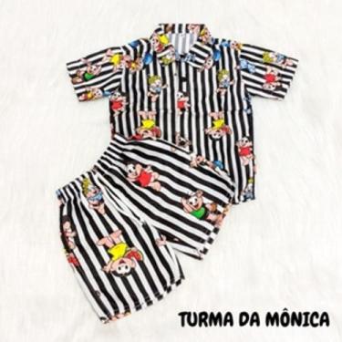 Imagem de Conjunto Menino Mauricinho Temático T. da Monica - EDYNHOKIDS, 03 ANOS