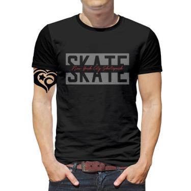 Imagem de Camiseta Skate Skatista PLUS SIZE Esqueite Masculina Cnz, G1, Malha