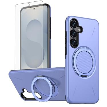 Imagem de Asuwish Capa de telefone compatível com S24/S25 Plus KP US roxa