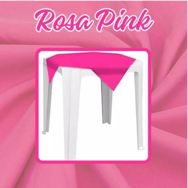 Imagem de Toalha de Mesa 10un Quadrada 78x78cm Festa Decoração Eventos - Crgfest