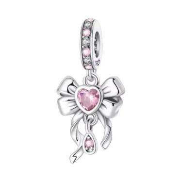 Imagem de Pulseira E Colar De Joias Femininas Em Prata Esterlina 925 Com Pingent