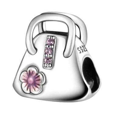 Imagem de Pulseira E Colar De Joias Femininas Em Prata Esterlina 925 Com Pingent