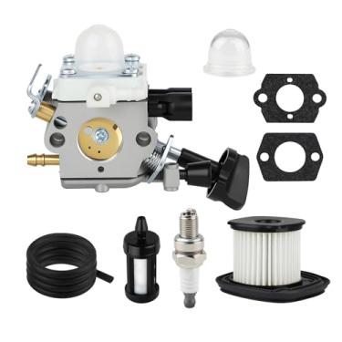 Imagem de SIMPERAC Carburador BG86 para soprador Stihl BG86C SH86 carburador substituto para Zama C1M-S261B, 4241 120 0616 com filtro de ar HD2