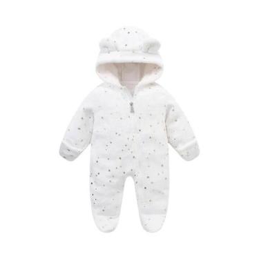 Imagem de Macacão De Flanela Para Bebês Meninos E Meninas, Macio E Quente, Para 