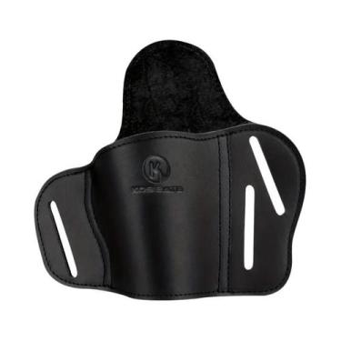 Imagem de Kosibate caça coldre de couro genuíno owb coldre de cinto de couro rea