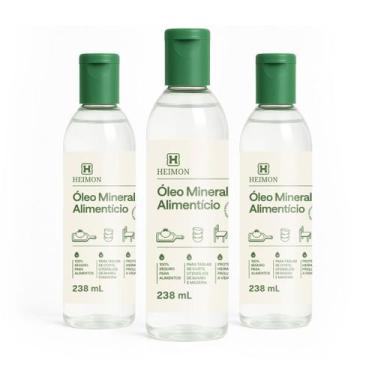 Imagem de Óleo Mineral Grau Alimenticio USP 70 Premium 238mL, Sela, Hidrata e Pr