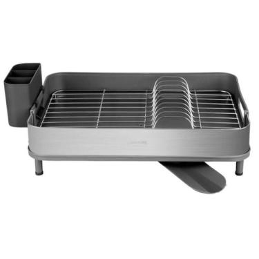 Imagem de Escorredor de Louça Pratos Tramontina com Bandeja Coletora Bico Escoam