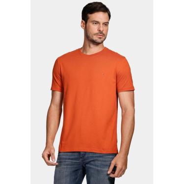 Imagem de Camiseta Aramis Básica Laranja Ferrugem-Masculino
