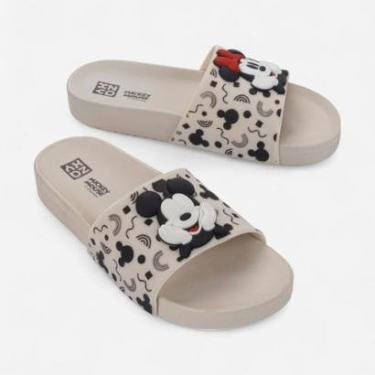 Imagem de Chinelo Slide Zaxy Disney Mickey Off White-Feminino