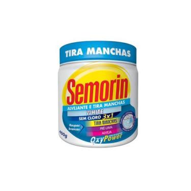 Imagem de Semorin tira manchas em pó white 400g