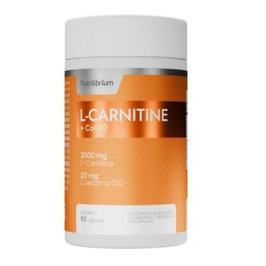 Imagem de L-carnitina 2000mg E Coenzima Q10 90 Caps - Nutrilibrium