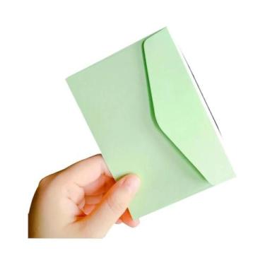 Imagem de Mini Envelopes Coloridos, 20 Peças, Papel Artesanal Multifuncional Diy