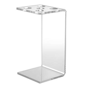 Imagem de Yinhing Suporte para Pente de Tesoura de Cabelo Profissional, Rack de Tesoura de Salão de Cabeleireiro, Organizador de Pentes de Acrílico Transparente, Ferramentas de Estilista,