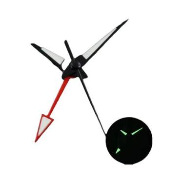 Imagem de Ponteiros De Relógio GMT De 4 Pontas Para Reposição Em Movimentos NH34