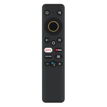Imagem de Beyution Controle remoto de voz adequado para Realme TV Stick 4K RMV2105 e funciona para Realme All-in-one TV tudo em um