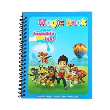 Imagem de Livro De Pintura Mágica Com Água Para Crianças Paw Patrol, Brinquedo C
