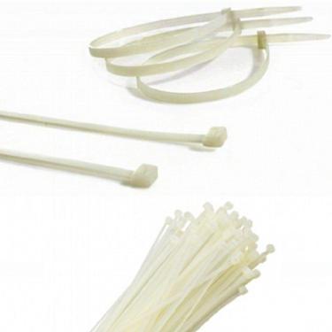 Imagem de Abraçadeira De Nylon Branco 380mmX4.8mm 50 Uni Enforca Gato