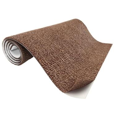 Imagem de Arranhador Adesivo para Gatos 46cm x 2M Protetor de Sofá Anti-Desgaste Fixação Firme Sem Resíduos - Protetor de Móveis para Felinos (Marron,2 Unidade)