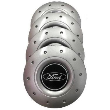 Imagem de Calotas Miollo Ford New Fiesta Aro 15 2012/2019 Amarok Prata