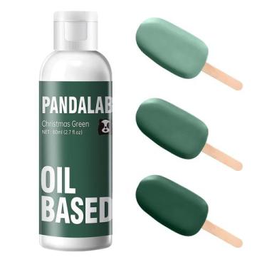 Imagem de Corante alimentício Pandalab Christmas à base de óleo verde 80ml