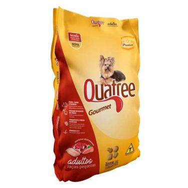 Imagem de Ração Quatree Gourmet Cães Adultos Raças Pequenas 10,1kg
