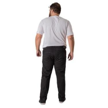 Imagem de Calça Sarja Bivik Jeans Extra Grande Preto - Masculino-Masculino