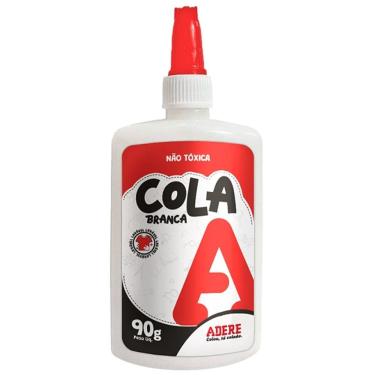 Imagem de Cola Liquida Escolar Branca Adere 90G