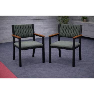 Imagem de Kit 2 cadeiras náutica com braço área externa Milon Solare