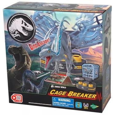 Imagem de Jogo Velociraptor Blue Jurassic WORLD Cage Breaker