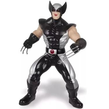 Imagem de Boneco Wolverine Gigante Premium Roupa Preta Vingadores Marvel