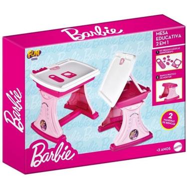 Imagem de Mesa Barbie Educativa 2 em 1 FUN