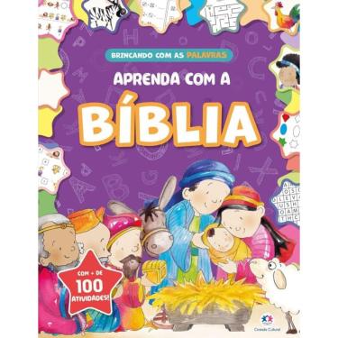 Imagem de Aprenda com a Bíblia - Brincando com as palavras - Mais de 100 Atividades