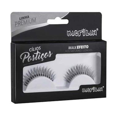 Imagem de Cílios Postiços Macrilan - Fios Naturais e Longos CL5-2, 1 Par