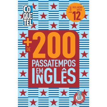 Imagem de Livro Coquetel Mais De 200 Passatempos Em Inglês Ed 12
