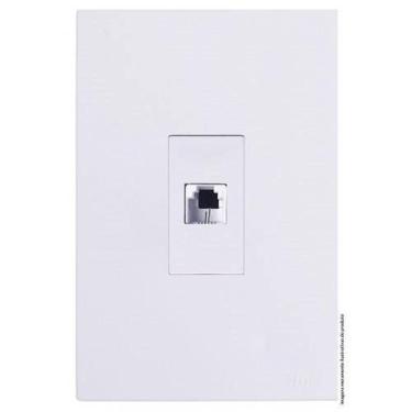 Imagem de Conjunto Rj11 2 Fios Telefone Vertical 4X2 Brg11432-4Br