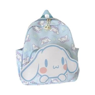 Imagem de Mochila De Lona Kawaii Anime Cartoon Kuromi Melody Cinnamoroll Hello K