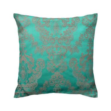 Imagem de Capa De Almofada Vivain  Shantung Tifany Com Medalhão Bege