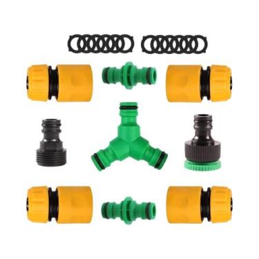 Imagem de Adaptador Extensor De Engate Rápido Tipo Y Para Mangueira De Jardim De