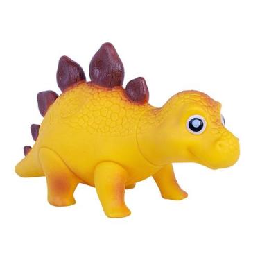 Imagem de Dinossauro De Brinquedo Infantil Em Vinil Colorido 504 - Super Toys, E
