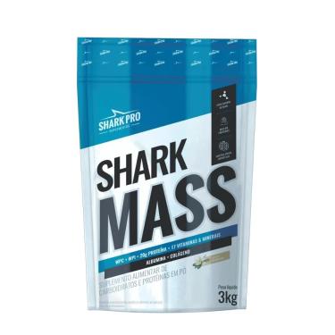 Imagem de Shark Mass Pouch 3kg Baunilha - Sharkpro Suplementos