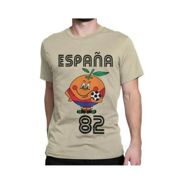 Imagem de Camiseta Masculina De Alta Qualidade Naranjito Com Gola Redonda, Espan