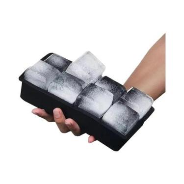 Imagem de Forma Grande De Silicone De Grau Alimentício Para Cubos De Gelo Com 6/