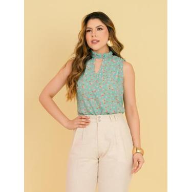 Imagem de Calça Linho feminina Social Elegante Leve - Wesley Confecções, 46