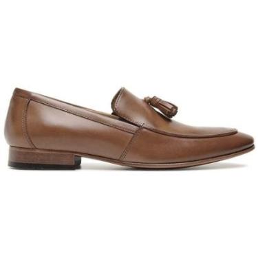 Imagem de Sapato Social Marrom Bambolim Em Couro 07885-Masculino