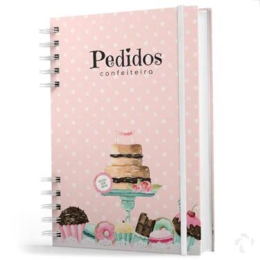 Imagem de Caderno De Pedidos Confeiteira - 200 Páginas Coloridas - NISTI PRINT